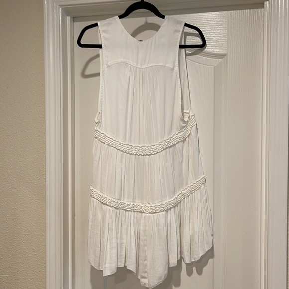 Free People Haze White Boho Tunic Size Small - Picture 4 of 6